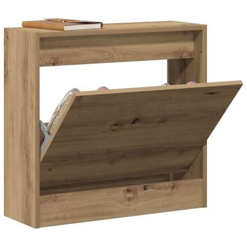 Ormar za cipele od umjetnog hrasta 60x21x57 cm Cijena