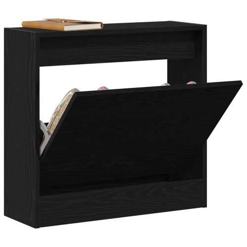 Ormar za cipele Crni hrast 60x21x57 cm Konstruirano drvo Cijena