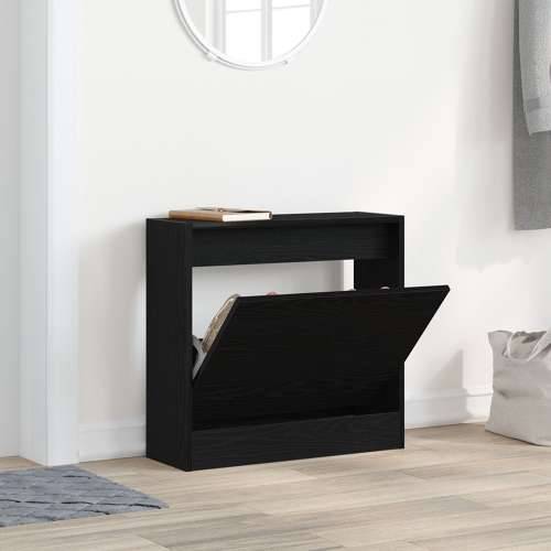 Ormar za cipele Crni hrast 60x21x57 cm Konstruirano drvo Cijena
