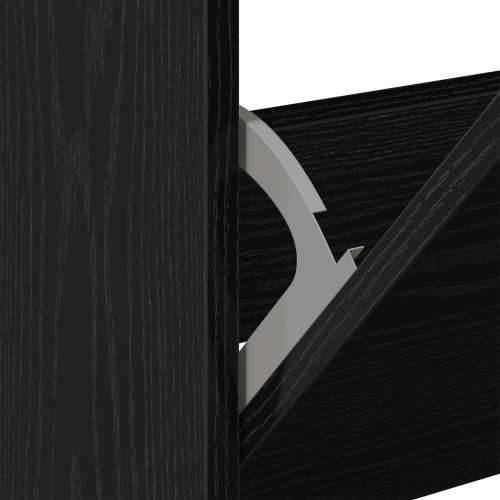 Ormar za cipele Crni hrast 60x21x57 cm Konstruirano drvo Cijena