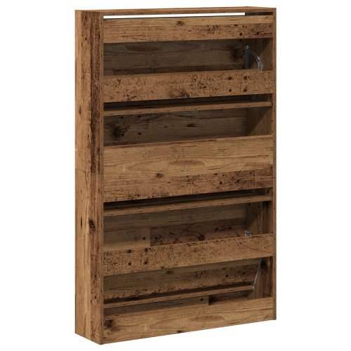 Ormar za cipele Stari drvo 80x21x125,5 cm Konstrukcija od drva Cijena