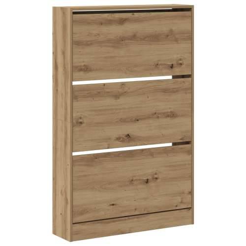 Ormar za cipele Artisan Hrast 80x21x125,5 cm Konstruirano drvo Cijena