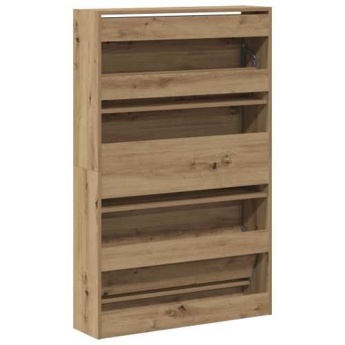 Ormar za cipele Artisan Hrast 80x21x125,5 cm Konstruirano drvo Cijena