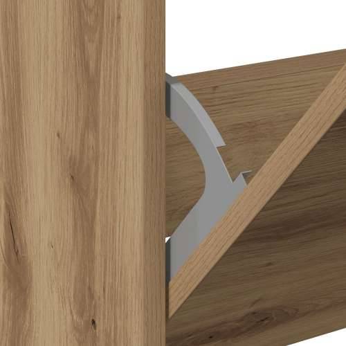 Ormar za cipele Artisan Hrast 80x21x125,5 cm Konstruirano drvo Cijena