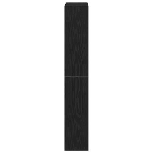 Kabinet za cipele Crni Hrast 80x21x125,5 cm Konstruirano drvo Cijena