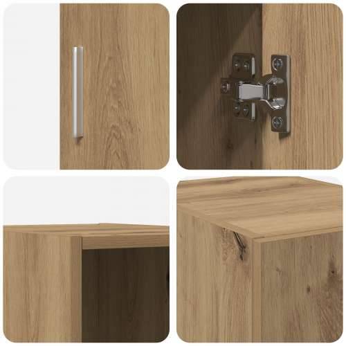 Zidni ormar Hrastov 30x42.5x40 cm Masivno drvo Cijena