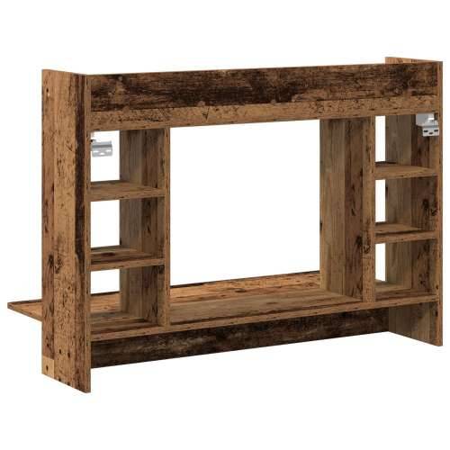 Zidni radni stol Stari drvo 105x48x75 cm Konstruirano drvo Cijena