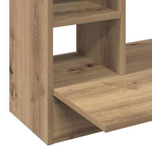 Zidni stol crni hrast 105x48x75 cm konstruirano drvo Cijena