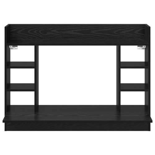 Zidni stol Crni hrast 105x48x75 cm Konstruirano drvo Cijena