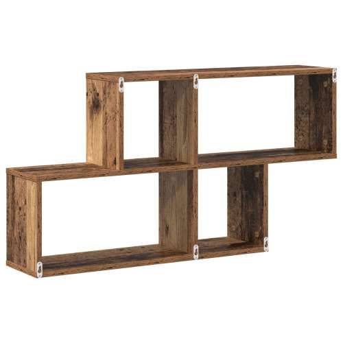 polica za zid Staro drvo 100x20x53 cm Obrađeno drvo Cijena
