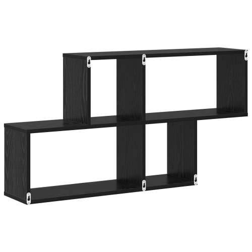 Zidna polica Crni hrast 100x20x53 cm Obrada od materijala Cijena