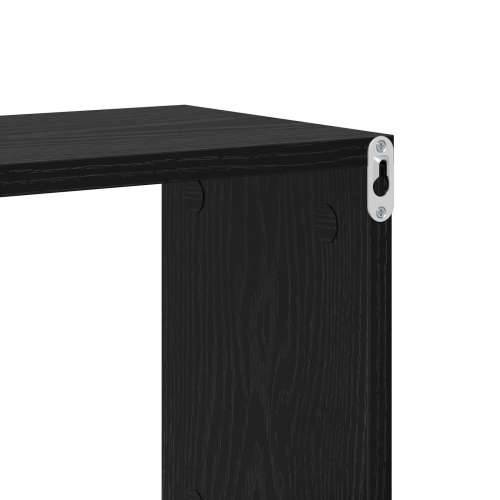 Zidna polica Crni hrast 100x20x53 cm Obrada od materijala Cijena