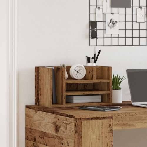 Organizator za stol Stari drvo 44.5x24x25 cm inženjersko drvo Cijena