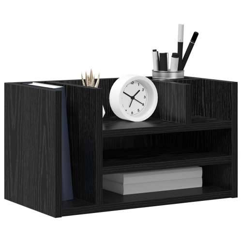 organizator za stol crni hrast 44.5x24x25 cm obrađeno drvo Cijena