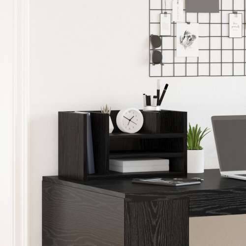 organizator za stol crni hrast 44.5x24x25 cm obrađeno drvo Cijena