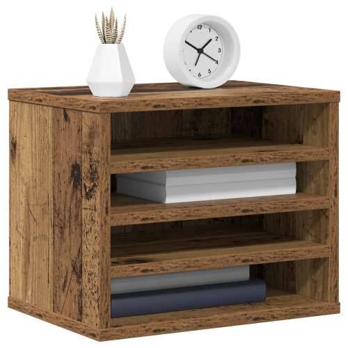 Organizator za stol Staro drvo 36x26x29.5 cm Engineered Wood Cijena