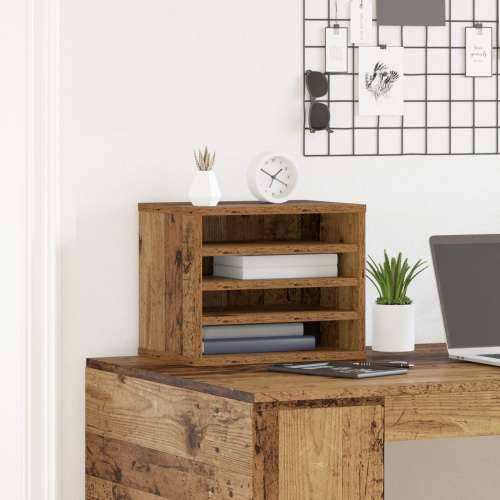 Organizator za stol Staro drvo 36x26x29.5 cm Engineered Wood Cijena