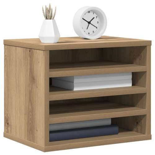 Organizator stola Umjetni hrast 36x26x29.5 cm Konstruirano drvo Cijena