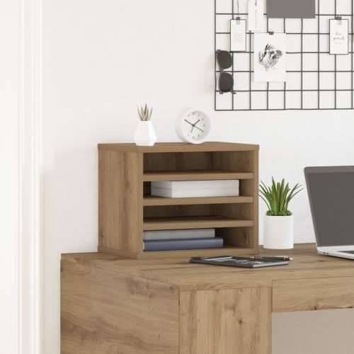 Organizator stola Umjetni hrast 36x26x29.5 cm Konstruirano drvo Cijena