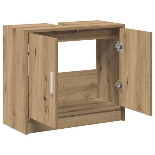 ormar za Lavabo - Umivaonik umjetni hrast 63x29x55 cm inženjersko drvo Cijena
