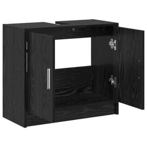 ormar za sudoper crni hrast 63x29x55 cm inženjersko drvo Cijena