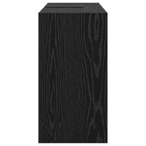 vitrina za sudoper crni hrast 90x29x55 cm konstruirano drvo Cijena