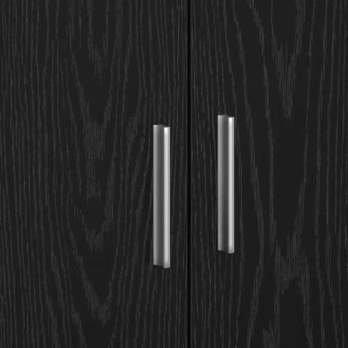 vitrina za sudoper crni hrast 90x29x55 cm konstruirano drvo Cijena