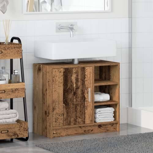 ormar za sudoper Staro drvo 63x29x55 cm inženjersko drvo Cijena
