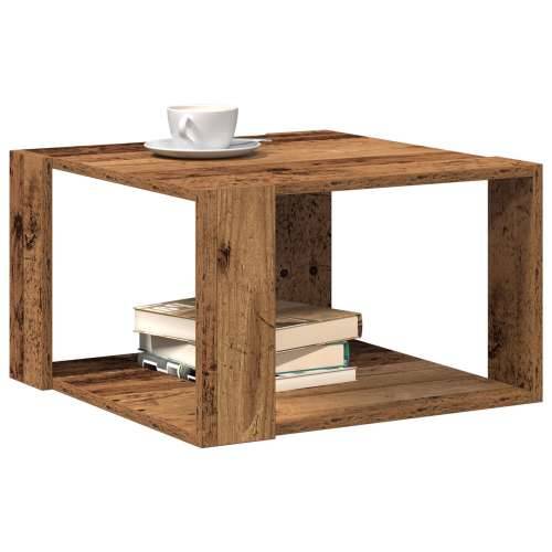 Stolić za kavu Staro drvo 51.5x51.5x30 cm Obrađeno drvo Cijena