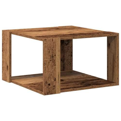 Stolić za kavu Staro drvo 51.5x51.5x30 cm Obrađeno drvo Cijena