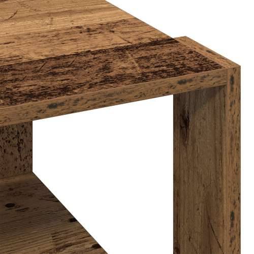 Stolić za kavu Staro drvo 51.5x51.5x30 cm Obrađeno drvo Cijena