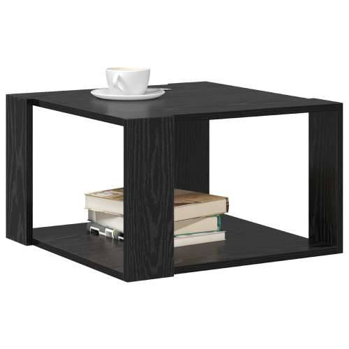 Stolić za kavu Crni hrast 51,5x51,5x30 cm Obrađeno drvo Cijena