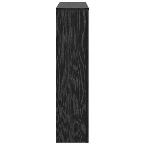 Pokrov Radijatora Crni Hrast 104x20x82 cm Konstruirano Drvo Cijena