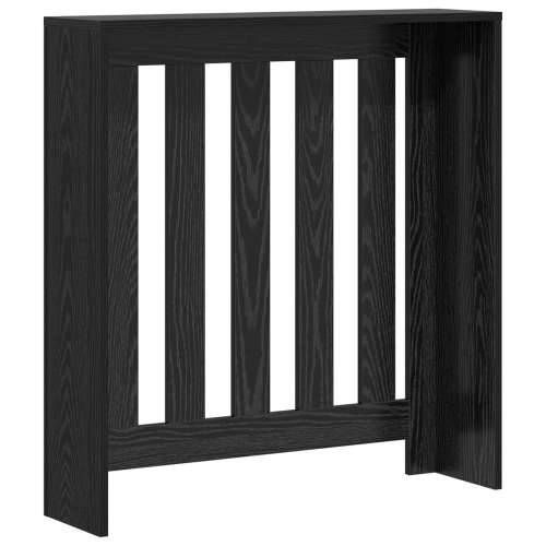 Pokrov radijatora Crni hrast 78x20x82 cm Konstruirano drvo Cijena