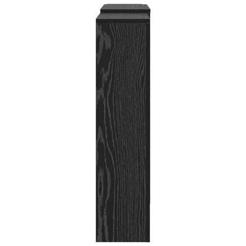 Pokrov Radijatora Crni Hrast 205x21.5x83.5 cm Inžinjerano Drvo Cijena