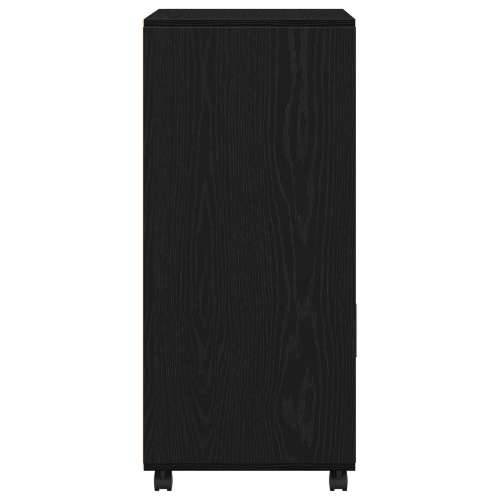 Rolling Cabinet Crni Orah 55x40x91 cm Konstruirano Drvo Cijena