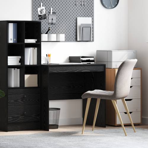 Stol Crni hrast 80x50x76 cm Konstruirano drvo Cijena