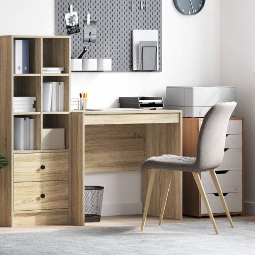 Stol Sonoma hrast 80x50x76 cm konstruirano drvo Cijena