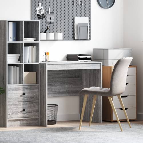 Stol Sivi Sonoma 80x50x76 cm Konstruirano drvo Cijena