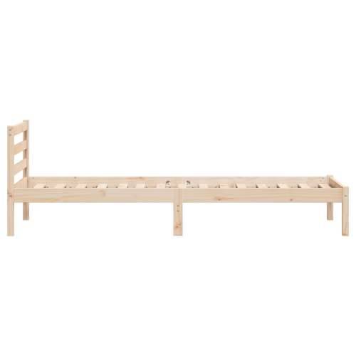 Krevet s uzglavljem 90x210 cm Masivna borovina Cijena