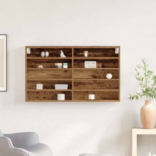 Vitrine Kabinet Stari Drvo 100x15x58 cm Konstruirano Drvo Cijena