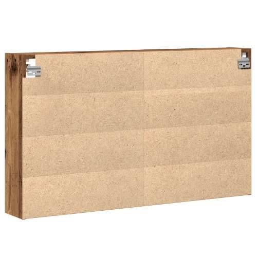Vitrine Kabinet Stari Drvo 100x15x58 cm Konstruirano Drvo Cijena