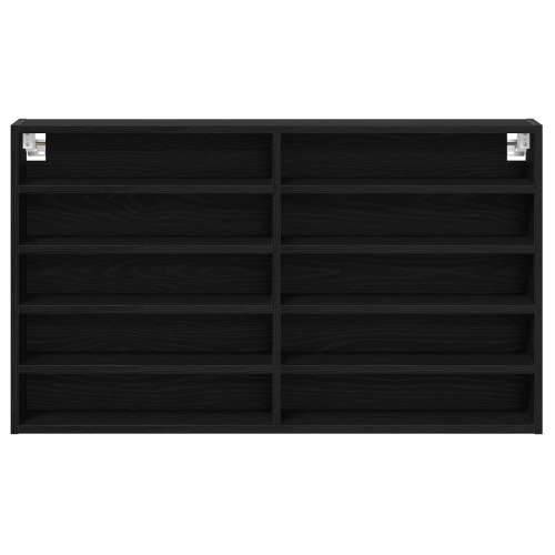 Vitrina Crni Hrast 100x15x58 cm Konstruirano Drvo Cijena