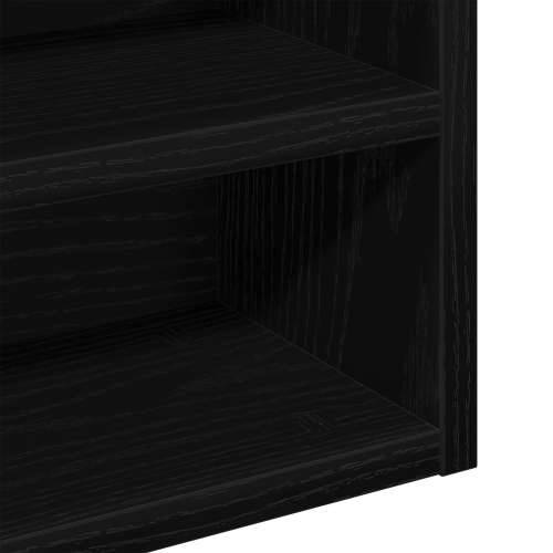 Vitrina Crni Hrast 100x15x58 cm Konstruirano Drvo Cijena