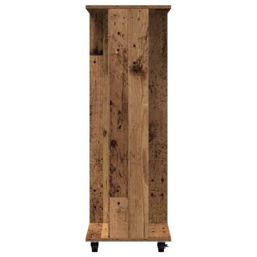 Ormar s kotačima Staro drvo 102x38x110 cm Odabrano drvo Cijena