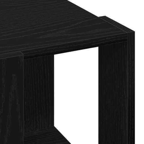 Stolić za kavu Crni hrast MDF 32 x 32 x 30 cm Jednostavan Cijena