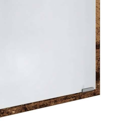 LED Ogledalo za Kupaonicu Staro Drvo 40x8.5x37 cm Drvna Pločica Cijena