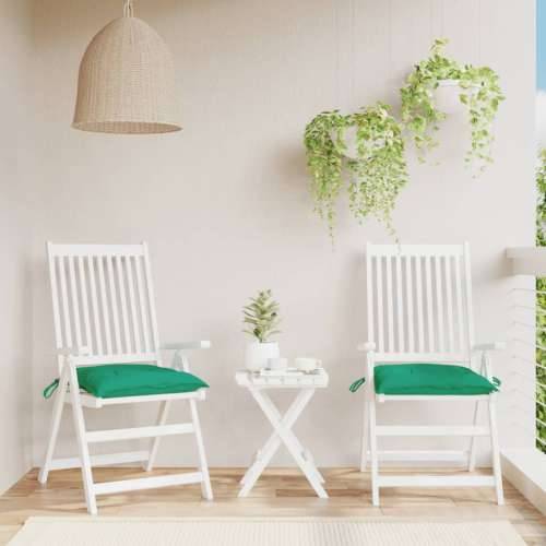 Jastuci za stolice 2 kom zeleni 40 x 40 x 7 cm tkanina Oxford - Zelena 40 x 40 x 7 cm 2 Cijena