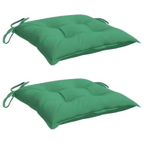 Jastuci za stolice 2 kom zeleni 40 x 40 x 7 cm tkanina Oxford - Zelena 40 x 40 x 7 cm 2 Cijena