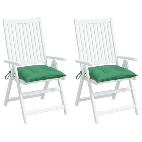 Jastuci za stolice 2 kom zeleni 40 x 40 x 7 cm tkanina Oxford - Zelena 40 x 40 x 7 cm 2 Cijena